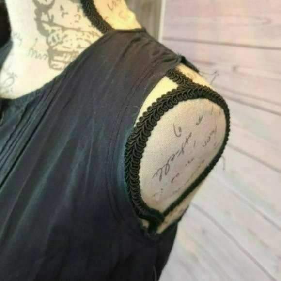 ♡3/$30♡ Plenty by Tracy Reese Black Mod Mini Dress - Picture 5 of 8